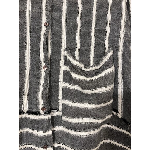 Intimately Free People Boho Relaxed Hippie Top Tunic Shirt Pockets M - Picture 3 of 11